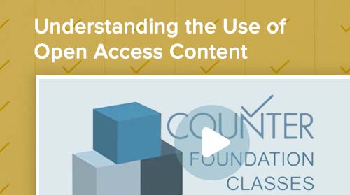 Understanding the Use of Open Access Content